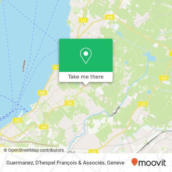 Guermanez, D'hespel François & Associés map