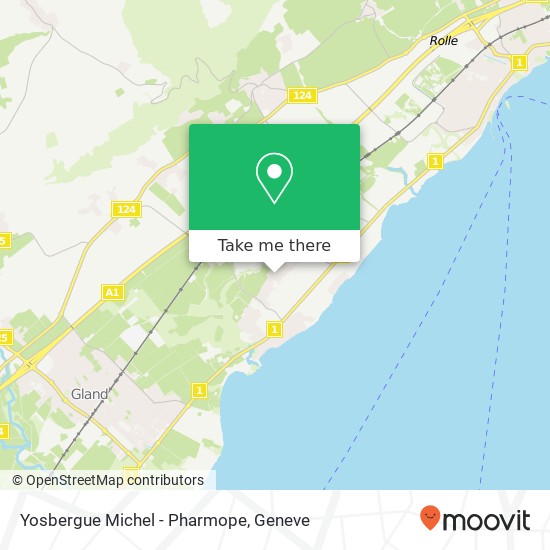 Yosbergue Michel - Pharmope map