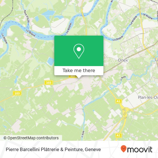 Pierre Barcellini Plâtrerie & Peinture map