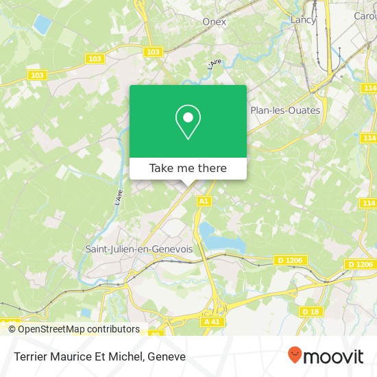 Terrier Maurice Et Michel map