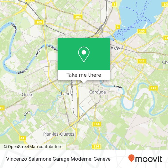 Vincenzo Salamone Garage Moderne map