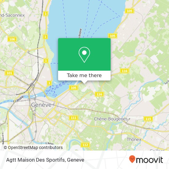 Agtt Maison Des Sportifs map