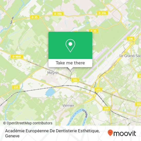 Académie Européenne De Dentisterie Esthétique map