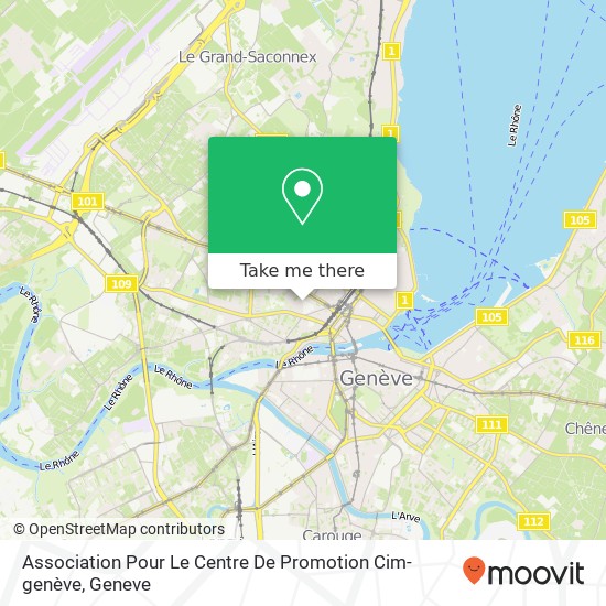 Association Pour Le Centre De Promotion Cim-genève map