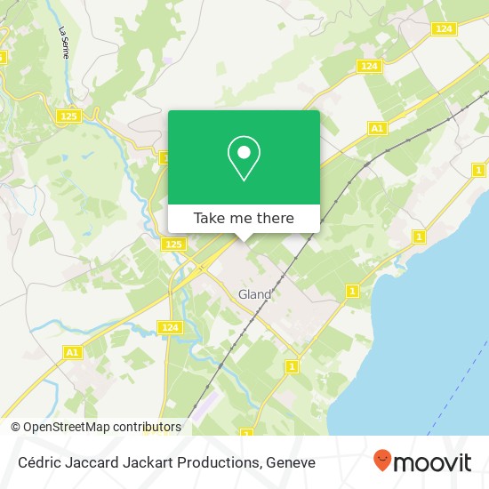 Cédric Jaccard Jackart Productions map