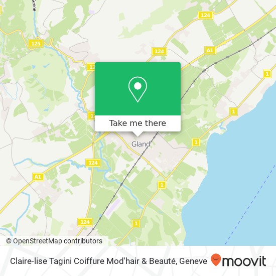 Claire-lise Tagini Coiffure Mod'hair & Beauté map