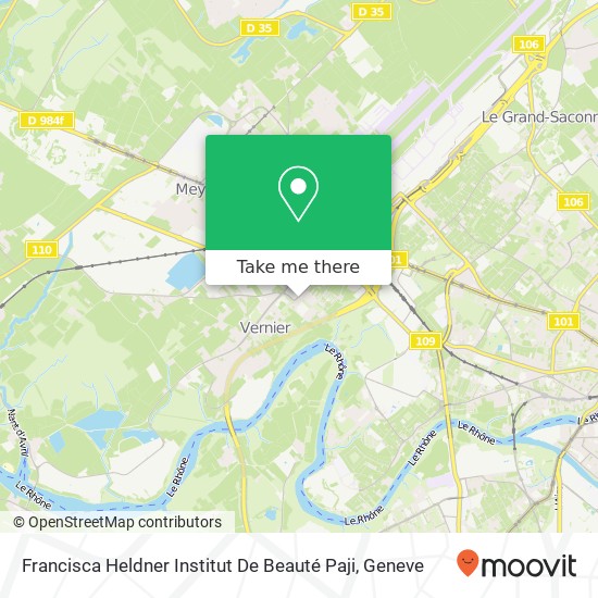 Francisca Heldner Institut De Beauté Paji map