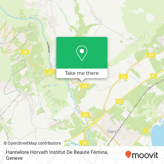 Hannelore Horvath Institut De Beauté Fémina map