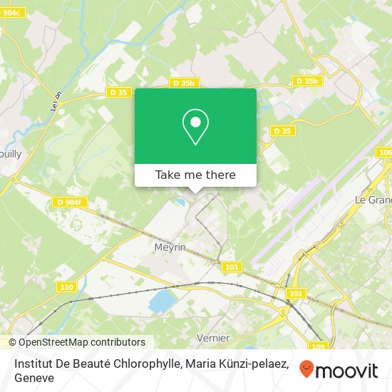 Institut De Beauté Chlorophylle, Maria Künzi-pelaez map