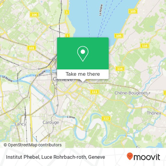 Institut Phebel, Luce Rohrbach-roth map