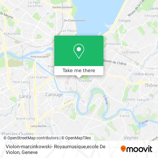 Violon-marcinkowski- Royaumusique,ecole De Violon map