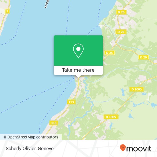 Scherly Olivier map