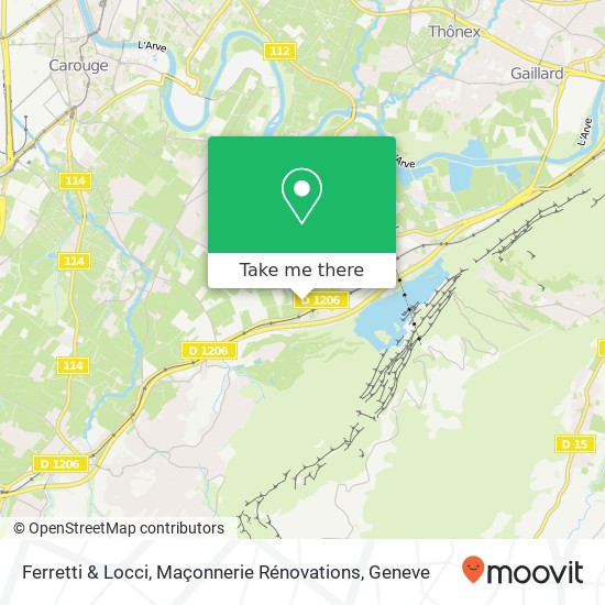 Ferretti & Locci, Maçonnerie Rénovations map