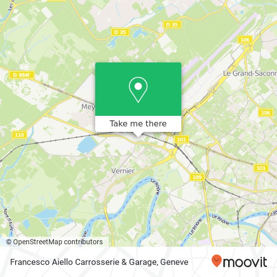 Francesco Aiello Carrosserie & Garage map