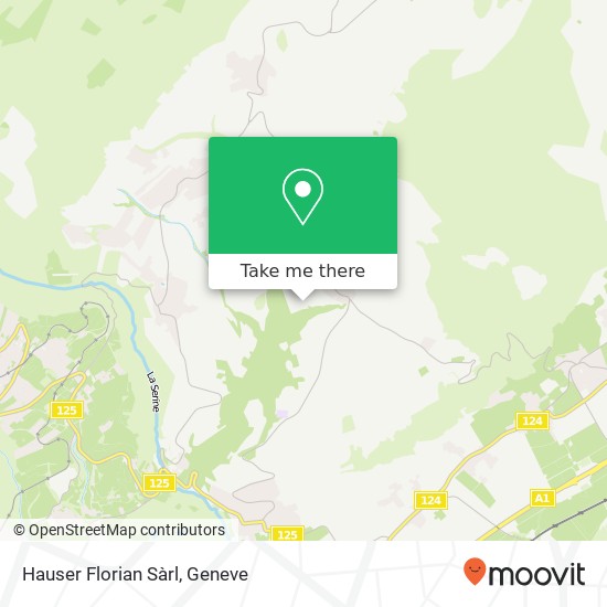 Hauser Florian Sàrl map