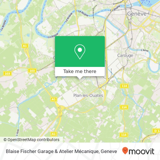 Blaise Fischer Garage & Atelier Mécanique map