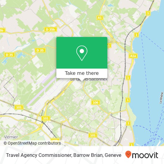 Travel Agency Commissioner, Barrow Brian map