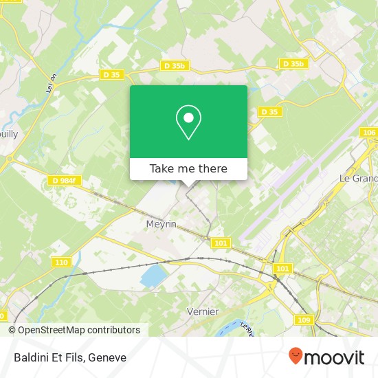 Baldini Et Fils map