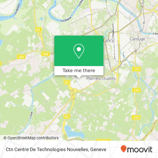 Ctn Centre De Technologies Nouvelles map