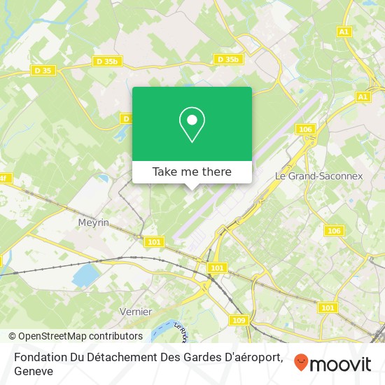 Fondation Du Détachement Des Gardes D'aéroport map
