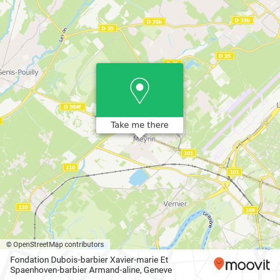 Fondation Dubois-barbier Xavier-marie Et Spaenhoven-barbier Armand-aline map