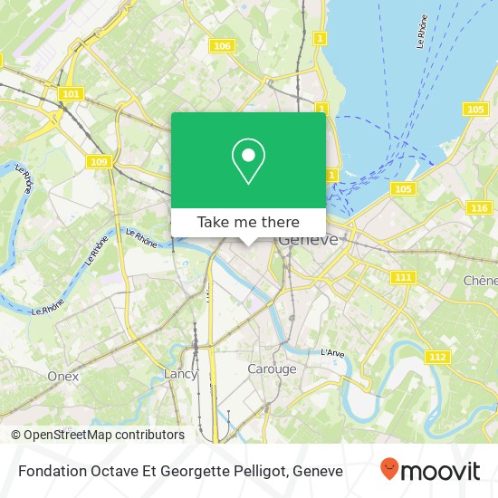 Fondation Octave Et Georgette Pelligot map