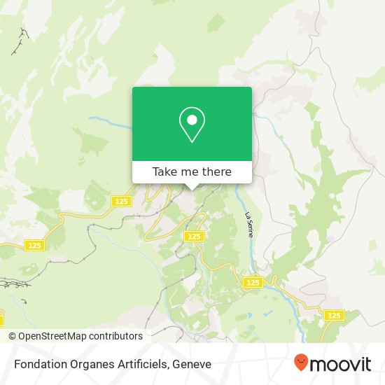 Fondation Organes Artificiels map