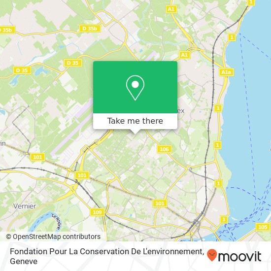 Fondation Pour La Conservation De L'environnement Karte