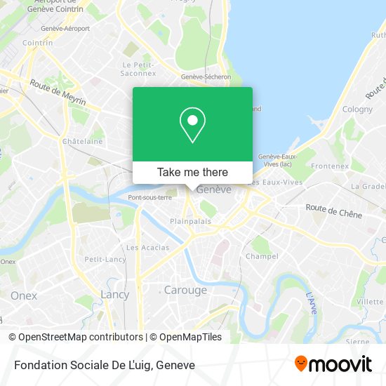 Fondation Sociale De L'uig map