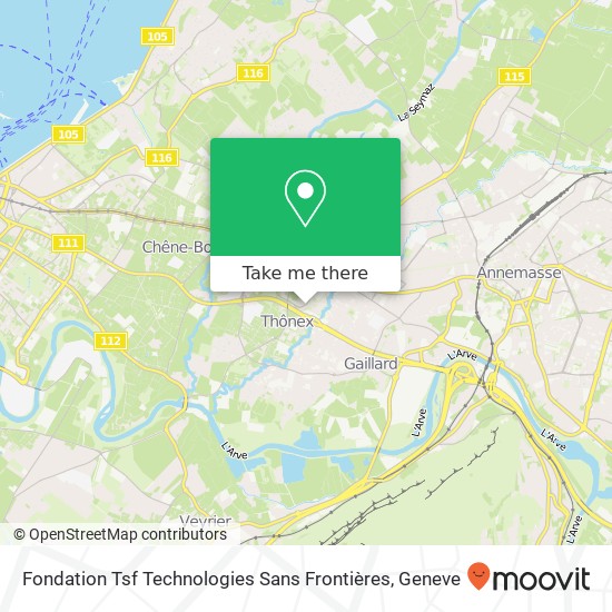 Fondation Tsf Technologies Sans Frontières Karte