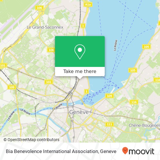 Bia Benevolence International Association Karte