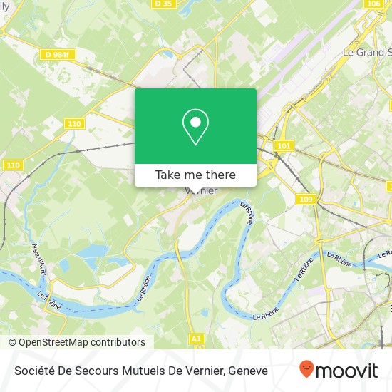Société De Secours Mutuels De Vernier map