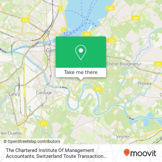 The Chartered Institute Of Management Accountants, Switzerland Toute Transaction Commerciale, La Pr map