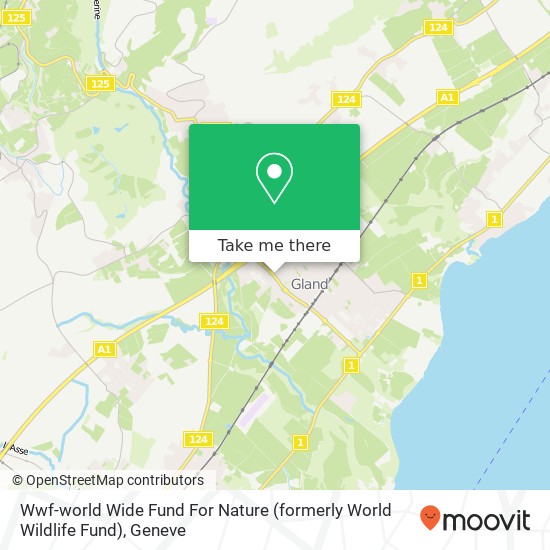 Wwf-world Wide Fund For Nature (formerly World Wildlife Fund) map