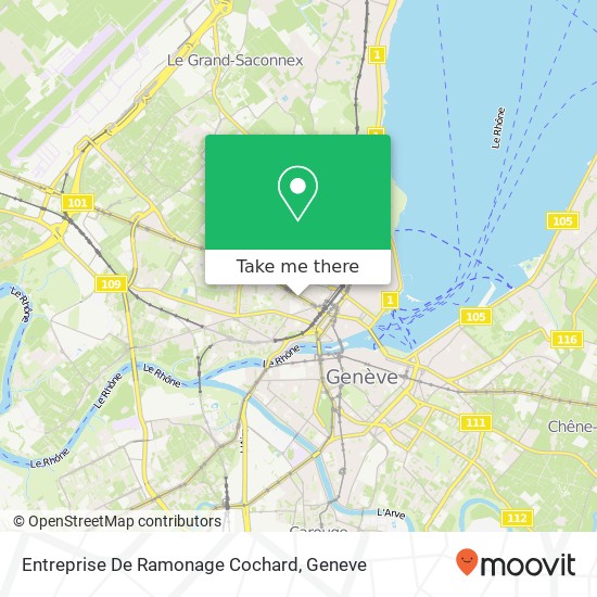Entreprise De Ramonage Cochard map
