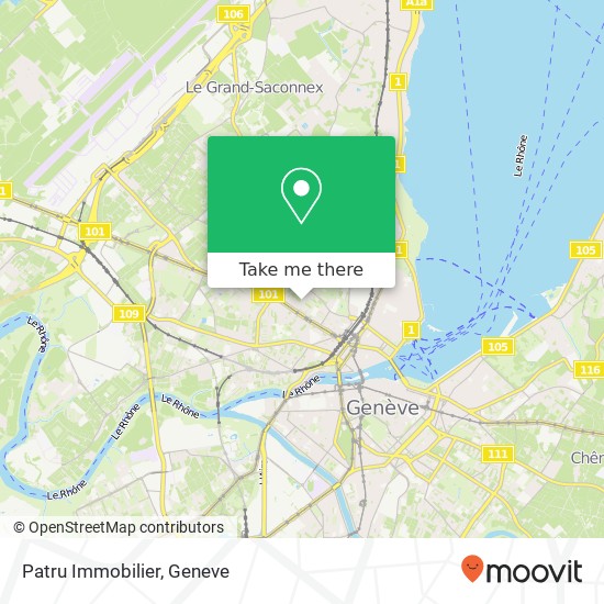 Patru Immobilier map