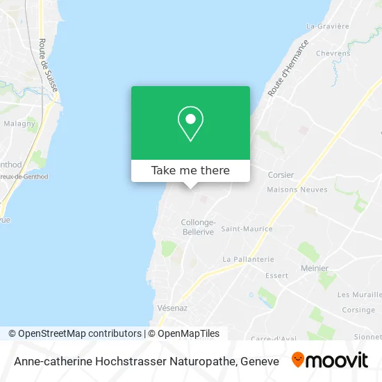 Anne-catherine Hochstrasser Naturopathe map
