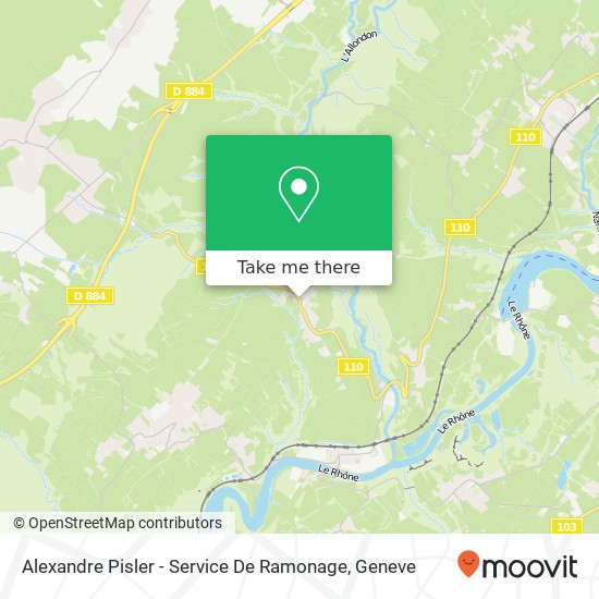 Alexandre Pisler - Service De Ramonage map