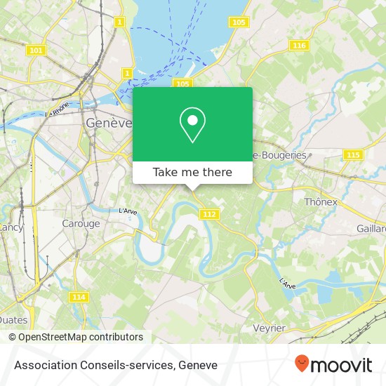 Association Conseils-services map