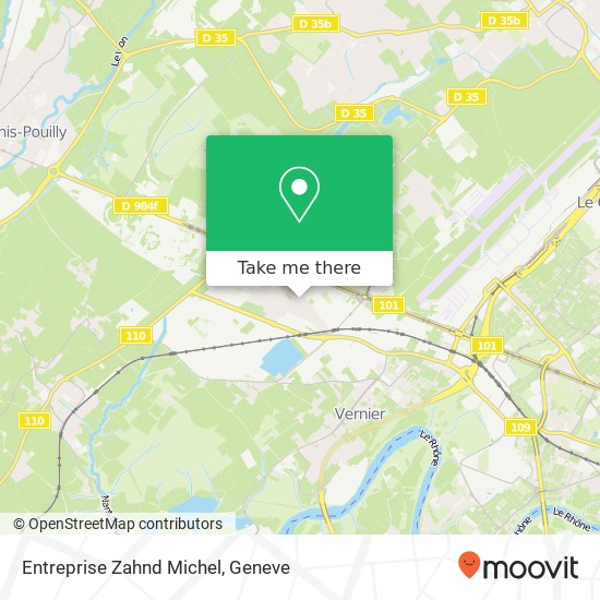 Entreprise Zahnd Michel map