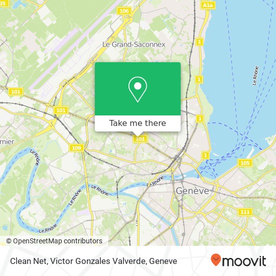 Clean Net, Victor Gonzales Valverde map