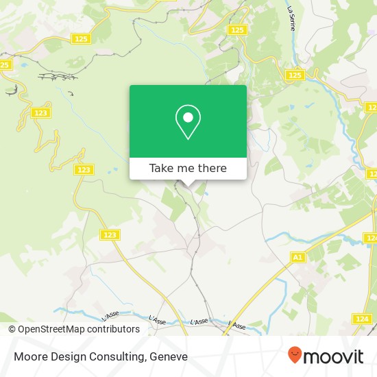 Moore Design Consulting map