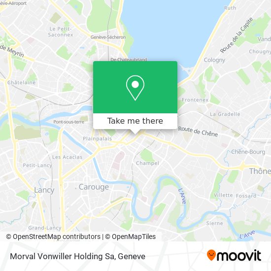 Morval Vonwiller Holding Sa map