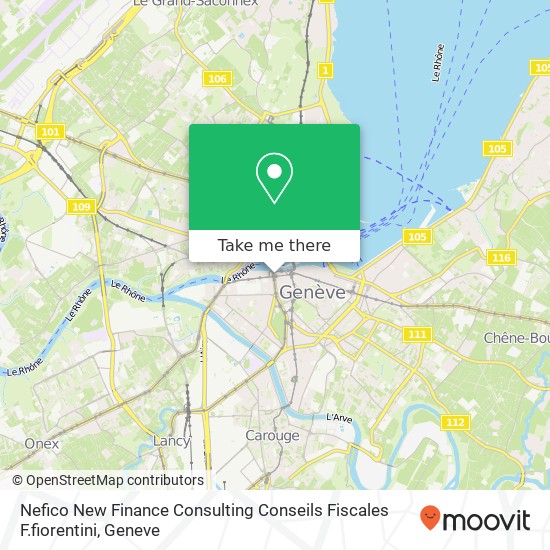 Nefico New Finance Consulting Conseils Fiscales F.fiorentini map