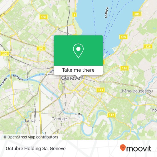 Octubre Holding Sa map