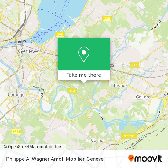 Philippe A. Wagner Amofi Mobilier map