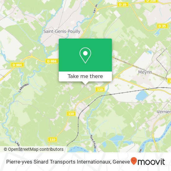 Pierre-yves Sinard Transports Internationaux map