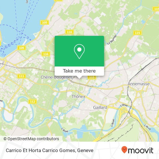 Carrico Et Horta Carrico Gomes map