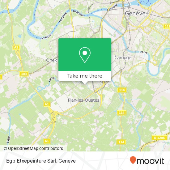 Egb Etxepeinture Sàrl map