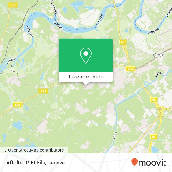 Affolter P. Et Fils map